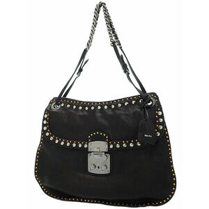 Miu Miu Studded Chain Shoulder Bag